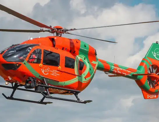 Photo of helicopter: G-LOYW