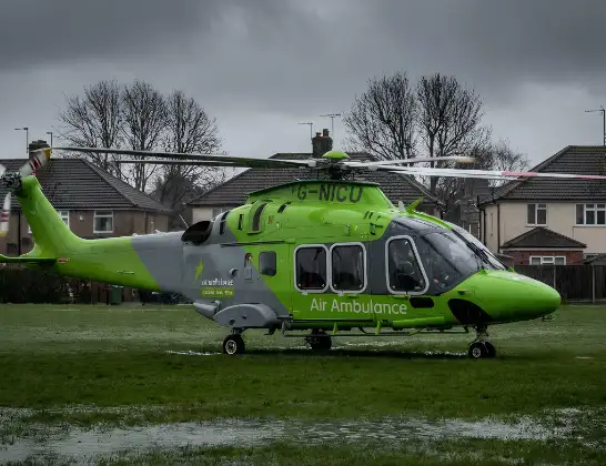 Photo of helicopter: G-NICU