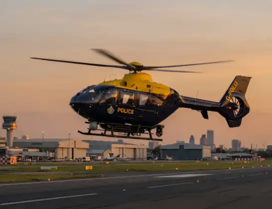 Photo of helicopter: G-POLU