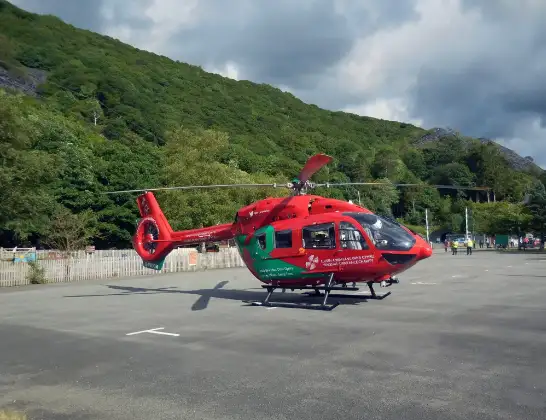 Photo of helicopter: G-WOBR