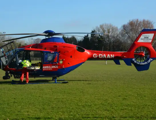 Photo of helicopter: G-DAAN