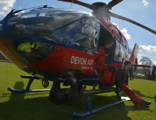 Photo of helicopter: G-DAAN