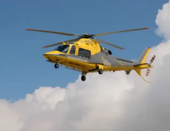 Photo of helicopter: G-WNAS