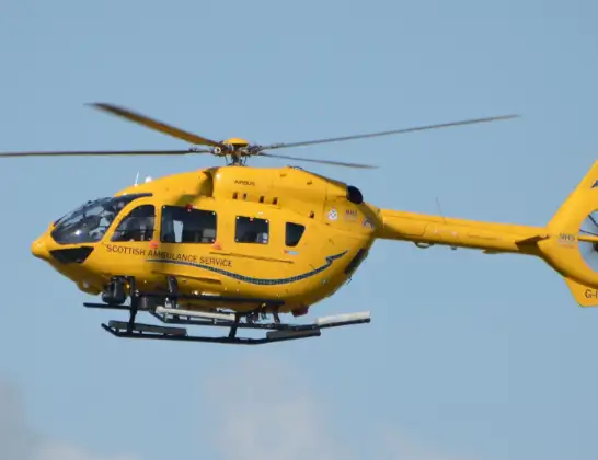 Photo of helicopter: G-ISAS