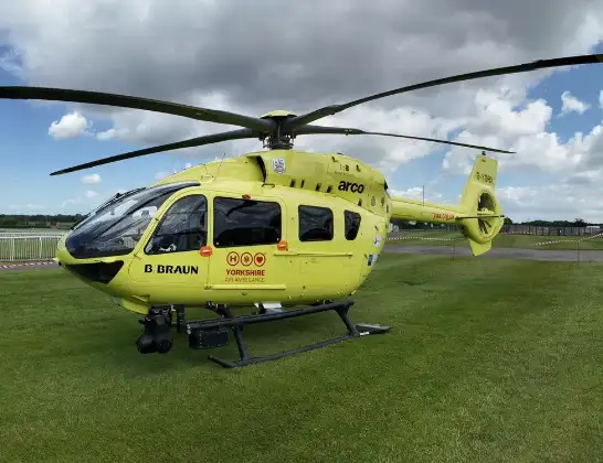 Photo of helicopter: G-YORX