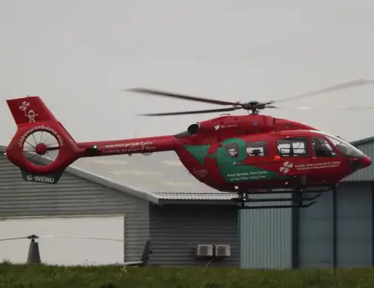 Photo of helicopter: G-WENU