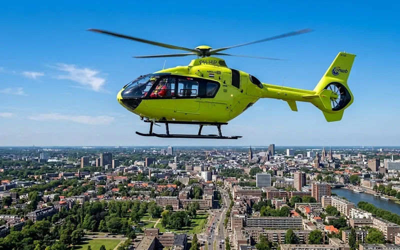 PH-HIP in de lucht