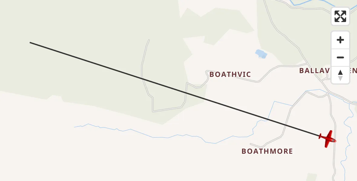 Routekaart van de vlucht:  to Boath, Boath