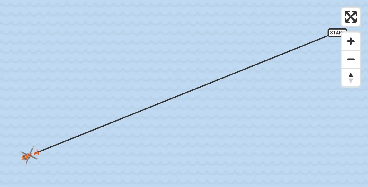 Routekaart van de vlucht:  to North Sea, North Sea