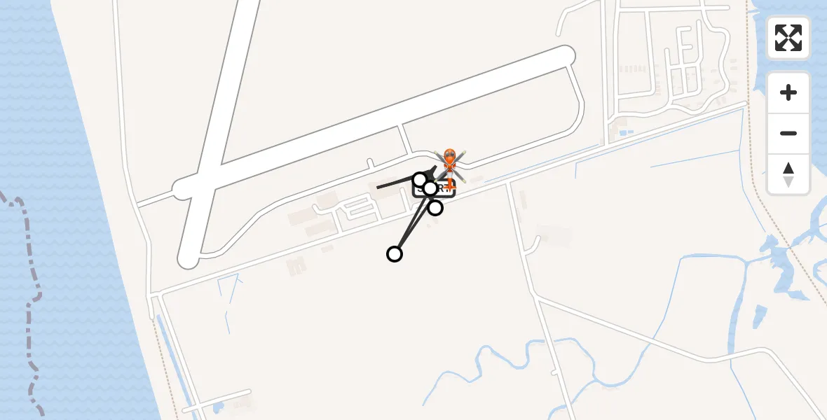 Routekaart van de vlucht: Coastguard Helicopter to Caernarfon Airport