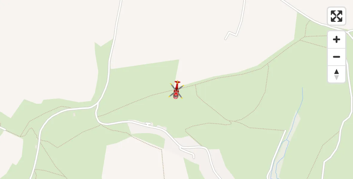 Routekaart van de vlucht: Air Ambulance Helicopter to Sutton Poyntz, Plaisters Lane