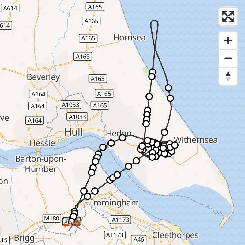 Coastguard Helicopter to Humberside Airport | 19 February 2026 14:47 ...