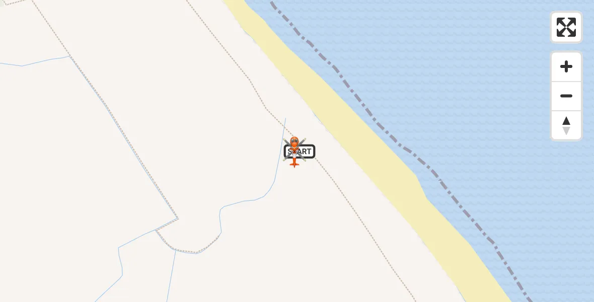 Routekaart van de vlucht: Coastguard Helicopter to Easington, Easington