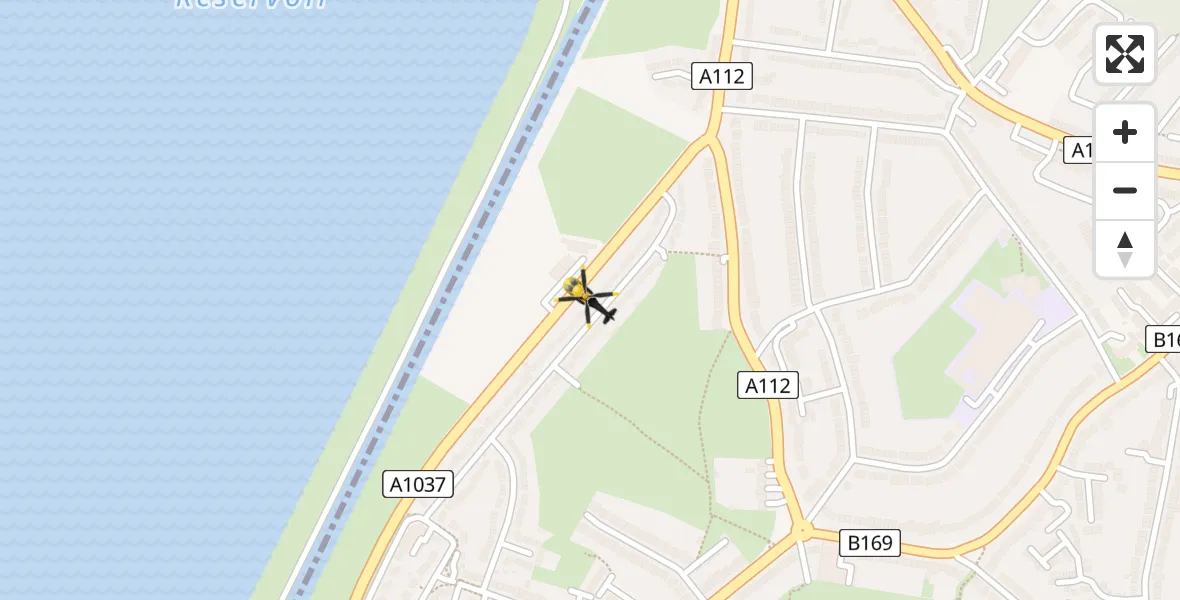 Routekaart van de vlucht: Police Helicopter to London Borough of Waltham Forest