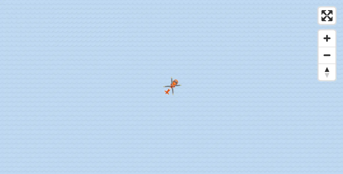 Flight route map: Coastguard Helicopter to North Sea, North Sea