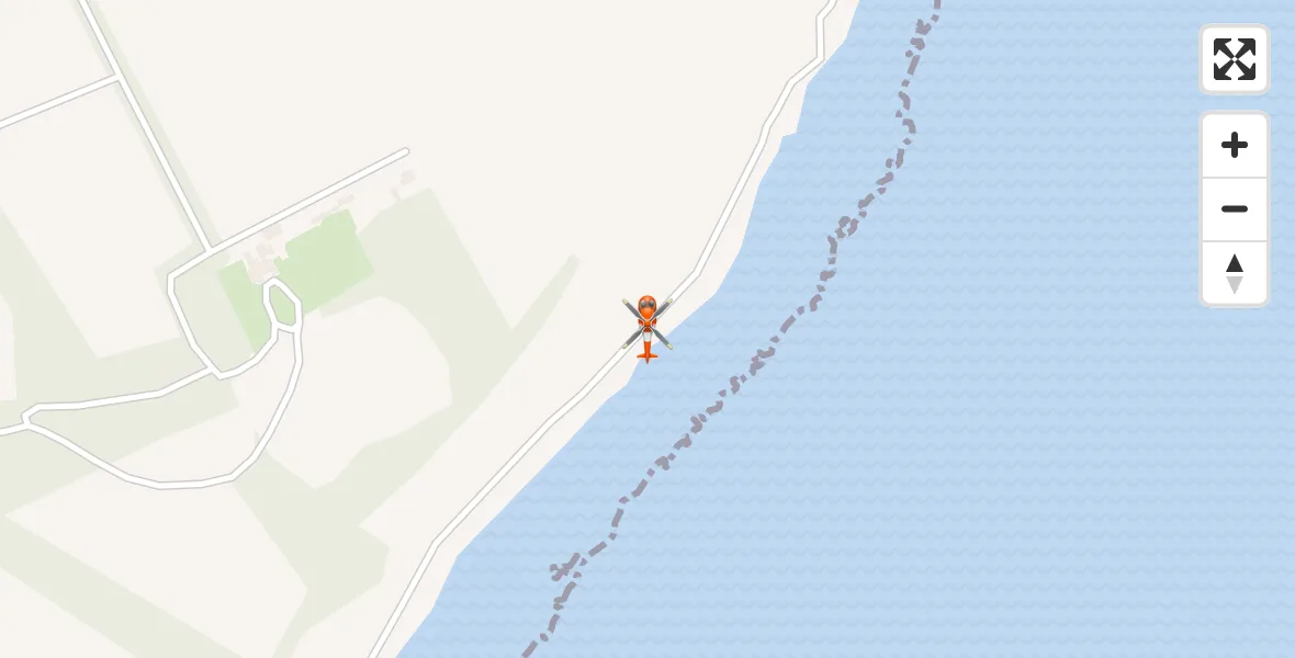 Flight route map: Coastguard Helicopter to Hilton of Cadboll, Hilton of Cadboll to Rockfield