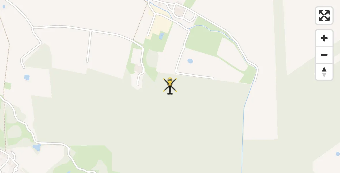 Flight path map showing Police Helicopter route from Marsland Green to Marsland Green