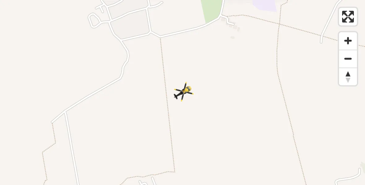 Flight path map showing Police Helicopter route from Newton-with-Scales to Newton-with-Scales