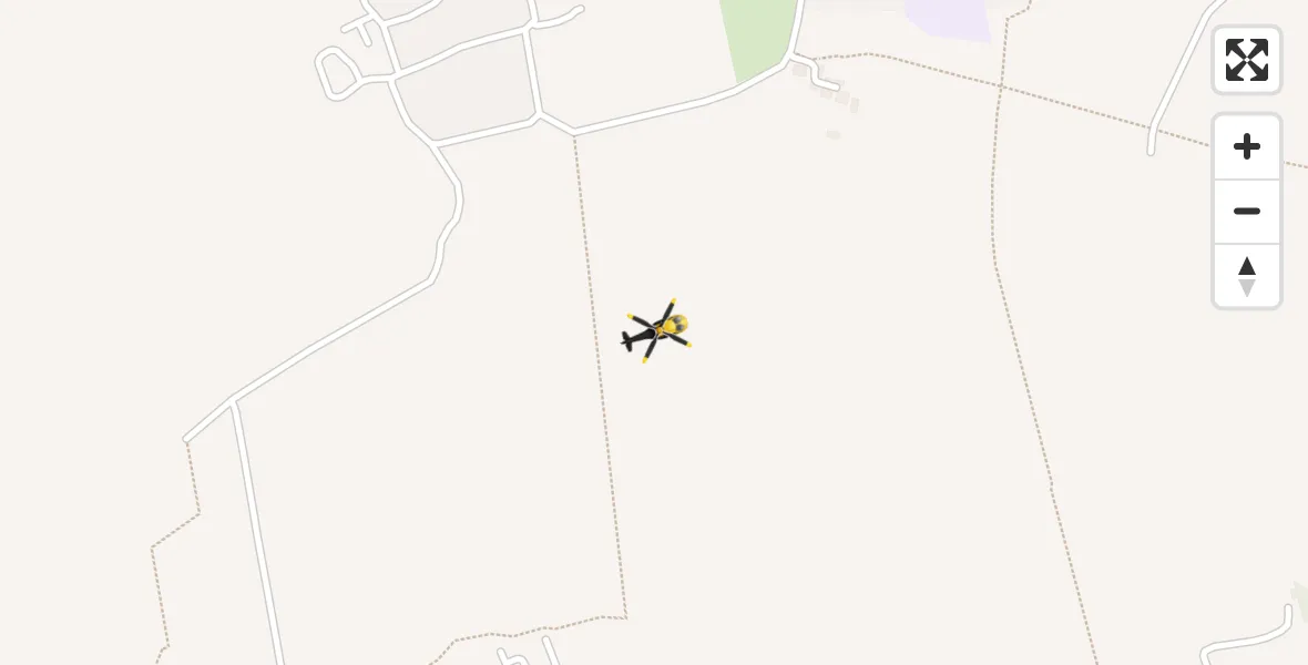 Flight path map showing Police Helicopter route from Newton-with-Scales to Newton-with-Scales