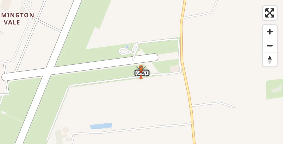 Flight path map showing Coastguard Helicopter route from Humberside Airport to Humberside Airport