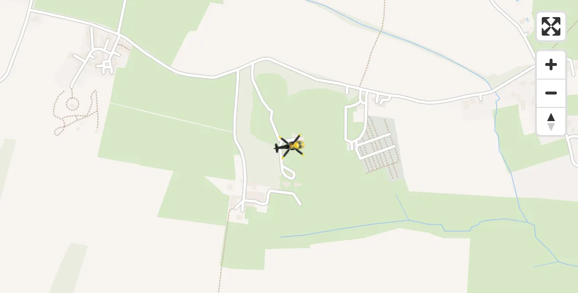 Routekaart van de vlucht: Police Helicopter to Goffs Oak, Silver Street