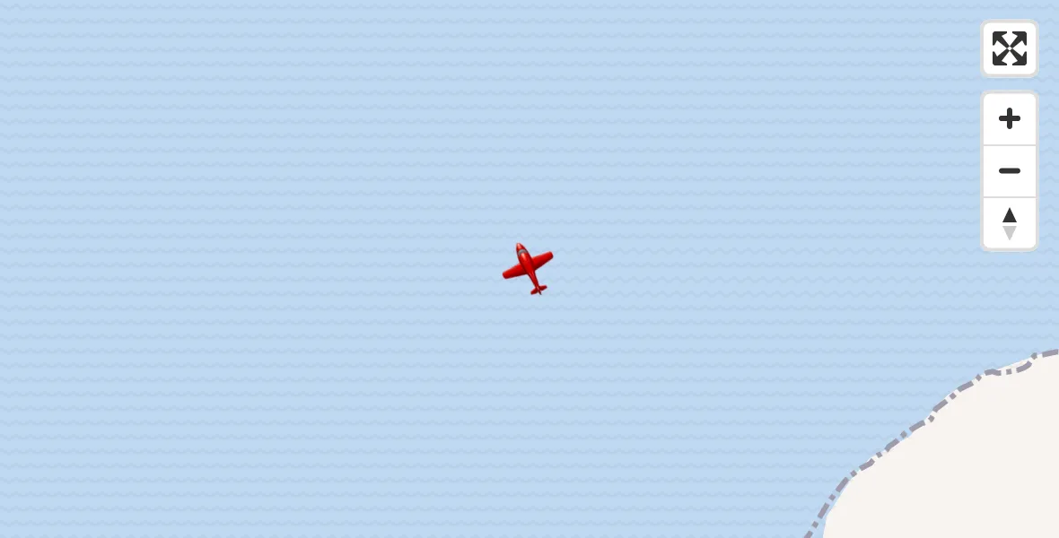 Routekaart van de vlucht: Air Ambulance Aircraft to Inner Seas