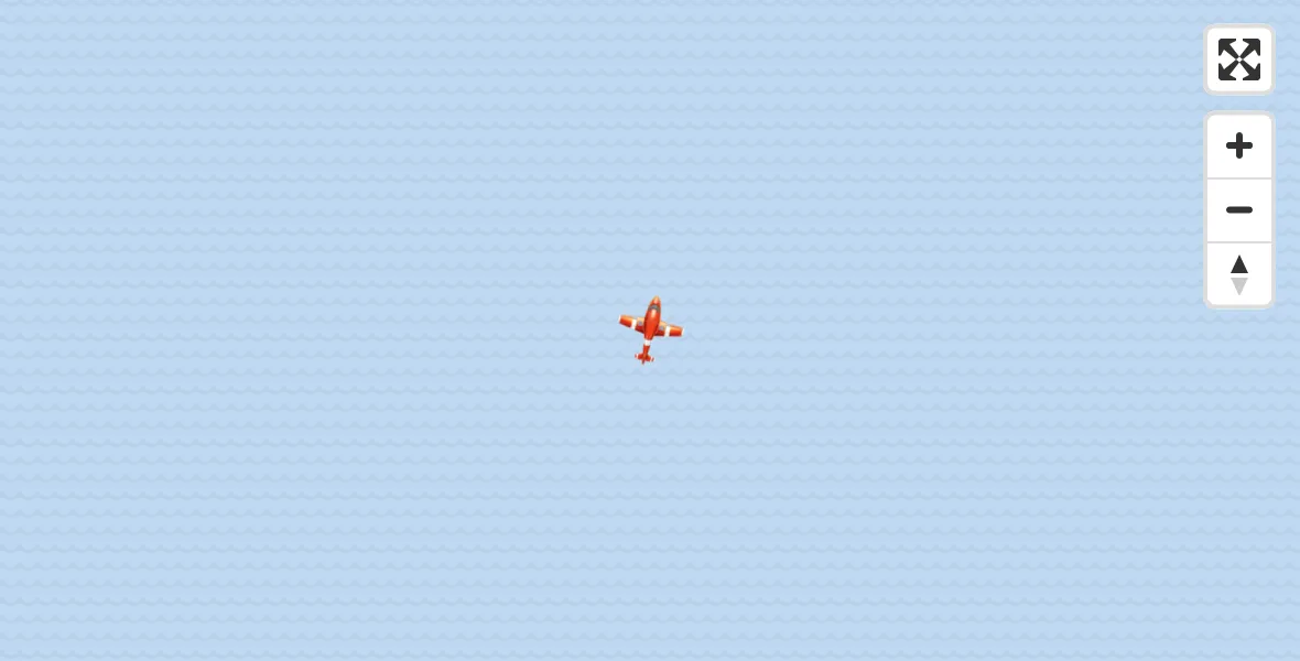 Flight path map showing Coastguard Drone route from English Channel to English Channel
