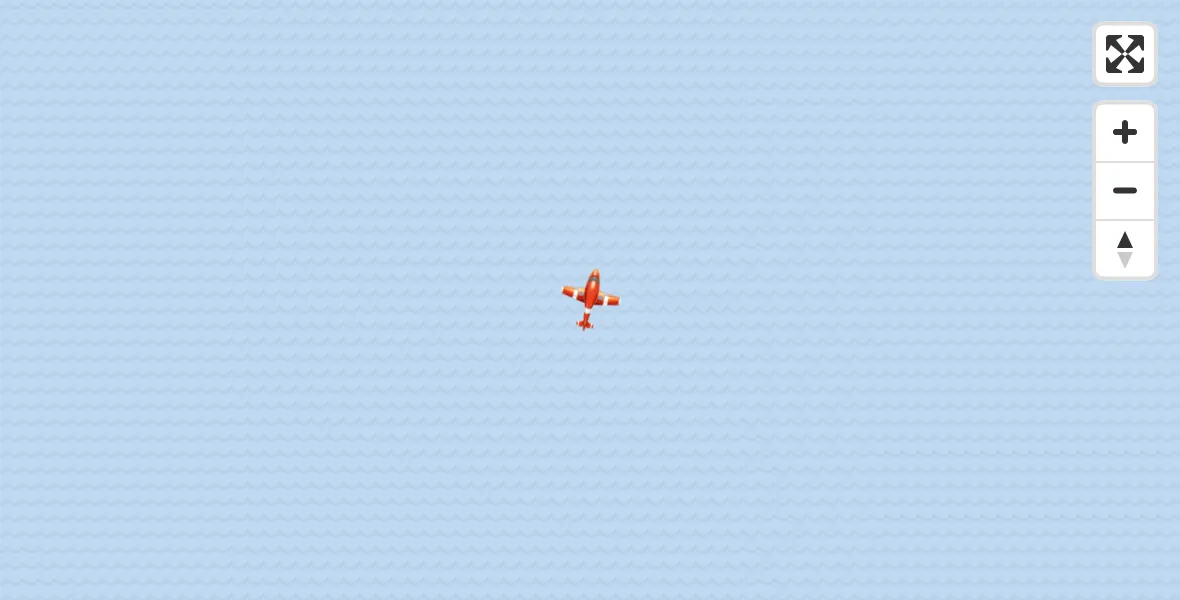 Flight path map showing Coastguard Drone route from English Channel to English Channel