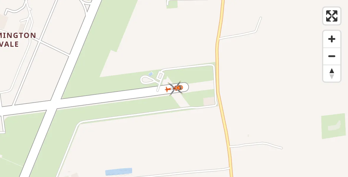 Routekaart van de vlucht: Coastguard Helicopter to Humberside Airport