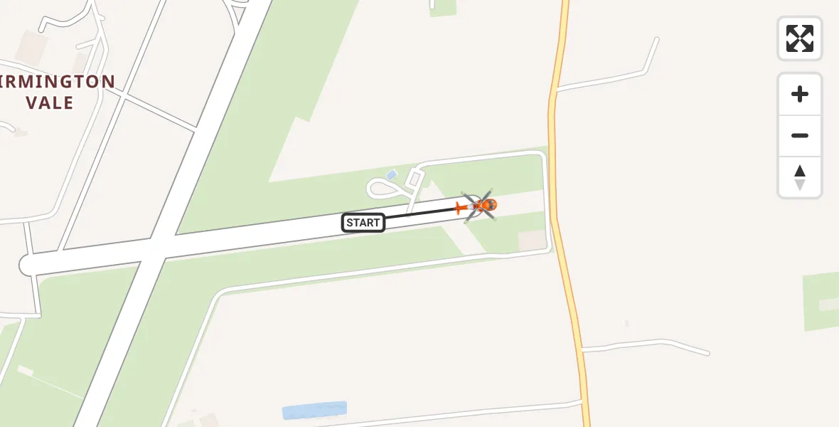 Routekaart van de vlucht: Coastguard Helicopter to Humberside Airport