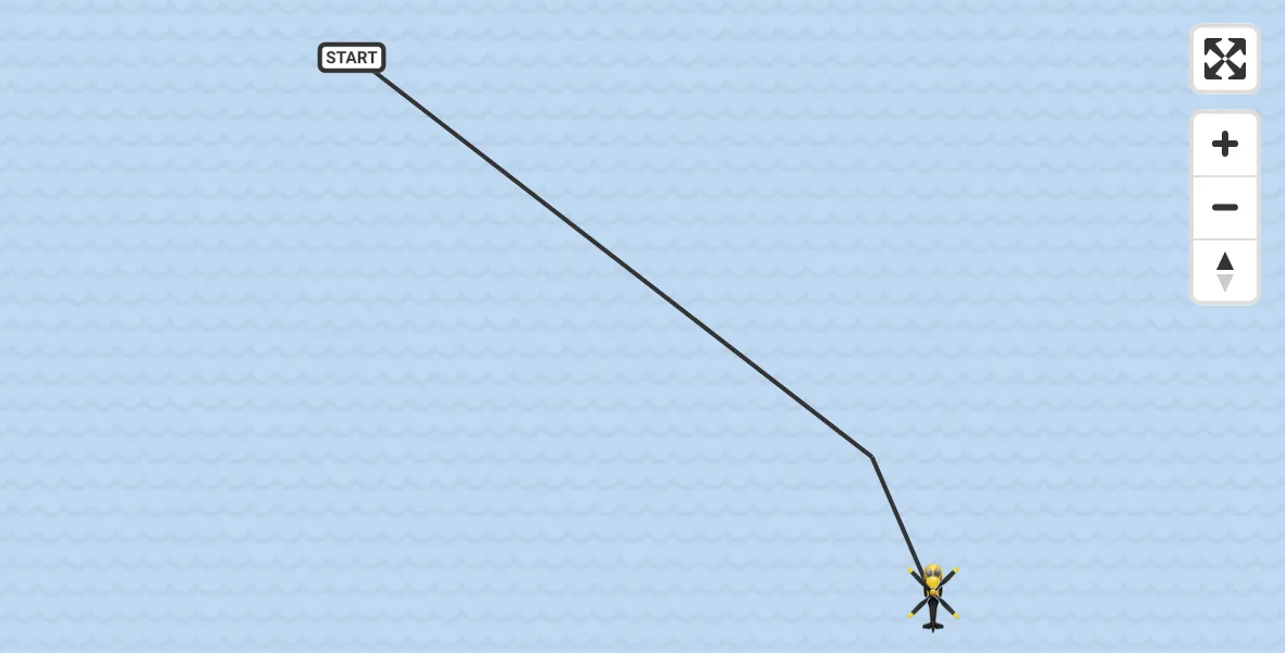 Flight path map showing Police Helicopter route from Bristol Channel to Bristol Channel