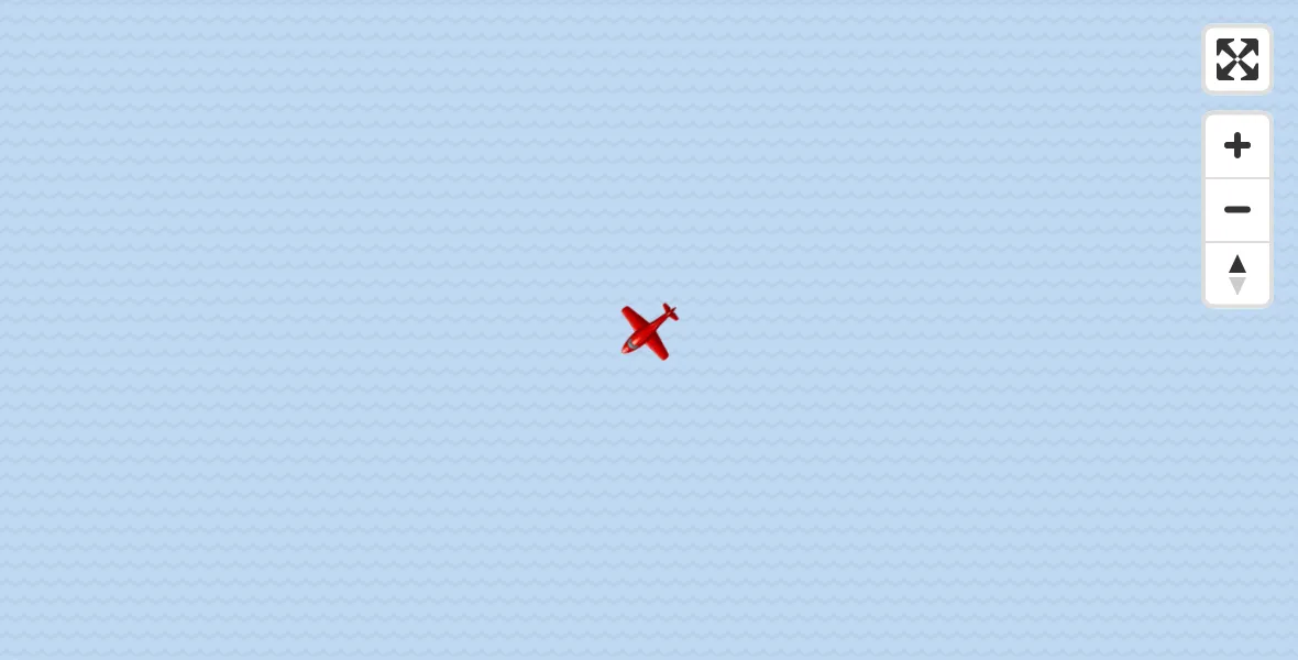 Flight path map showing Air Ambulance Aircraft route from North Sea to North Sea