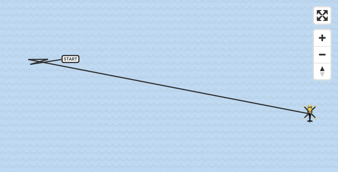 Flight path map showing Police Helicopter route from Bristol Channel to Bristol Channel