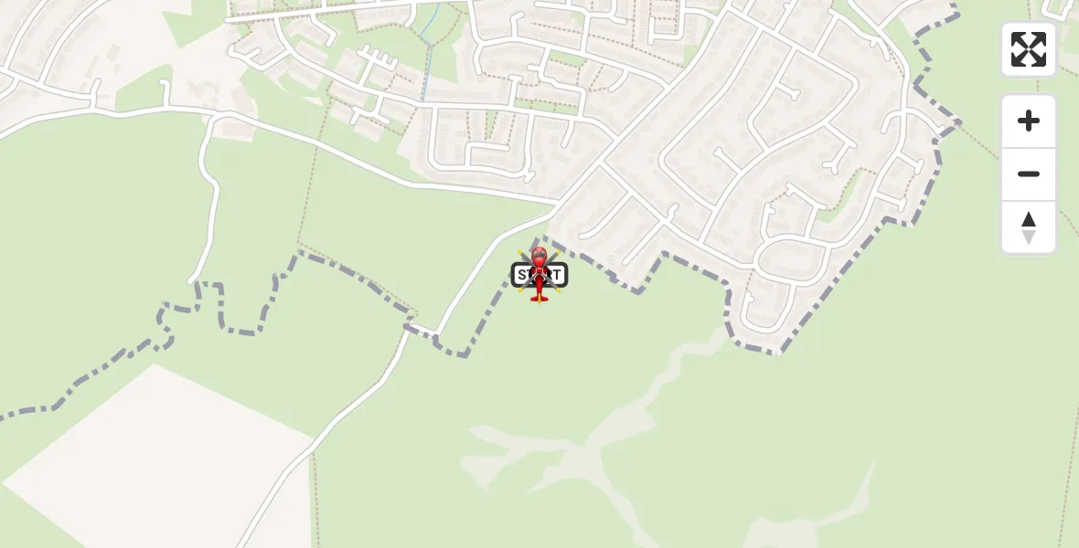 Routekaart van de vlucht: Air Ambulance Helicopter to Norton Malreward, East Dundry Road