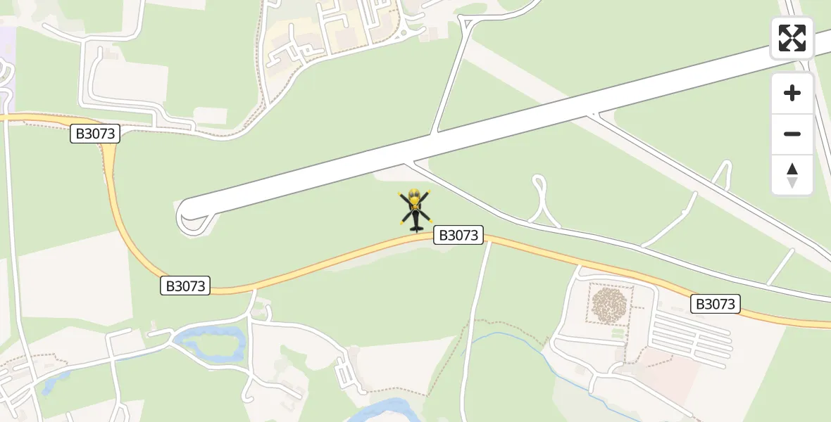 Routekaart van de vlucht: Police Helicopter to Bournemouth Airport