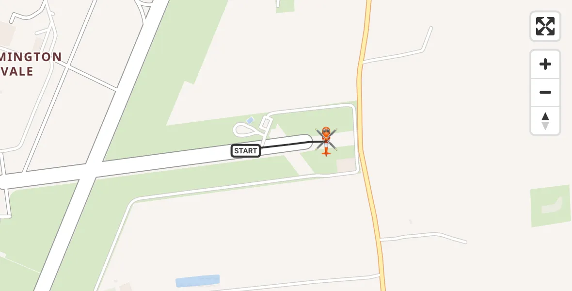 Routekaart van de vlucht: Coastguard Helicopter to Humberside Airport