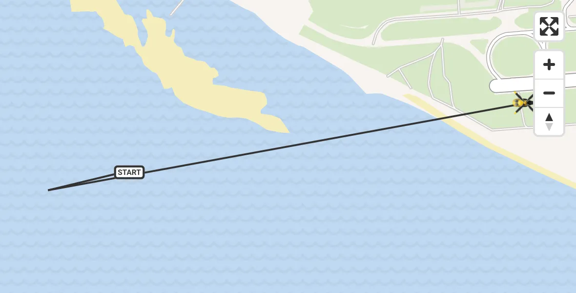 Flight path map showing Police Helicopter route from Liverpool to Liverpool John Lennon Airport