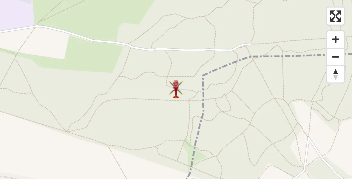 Flight path map showing Air Ambulance Helicopter route from Gravesham to Gravesham