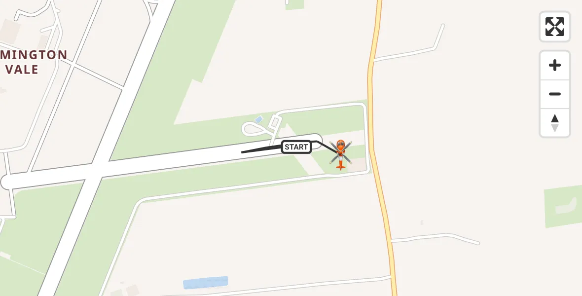 Routekaart van de vlucht: Coastguard Helicopter to Humberside Airport