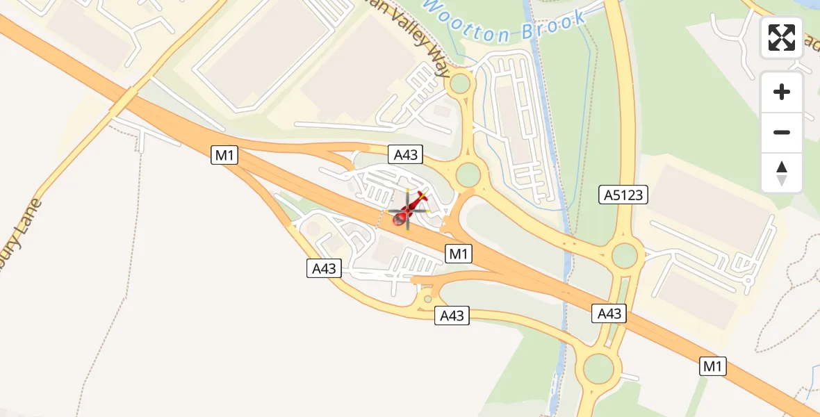 Routekaart van de vlucht: Air Ambulance Helicopter to Swan Valley