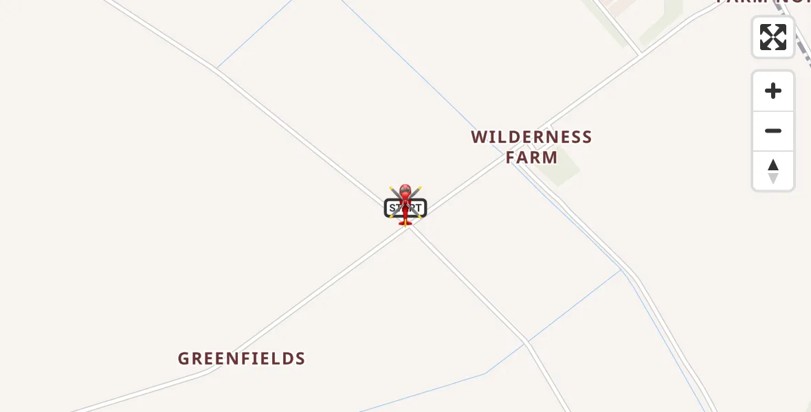 Flight path map showing Air Ambulance Helicopter route from Frognall to Frognall