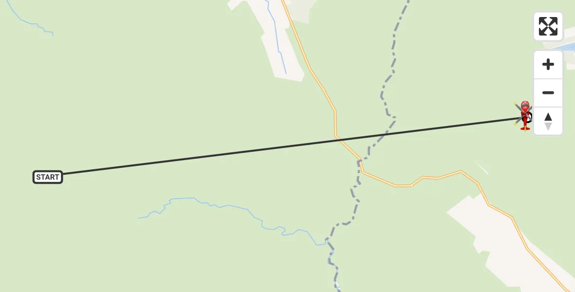 Flight path map showing Air Ambulance Helicopter route from Culgaith to Stanhope