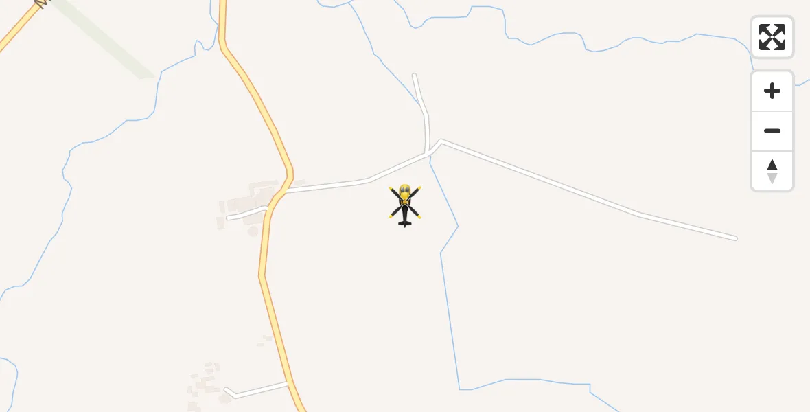 Routekaart van de vlucht: Police Helicopter to Bonkle