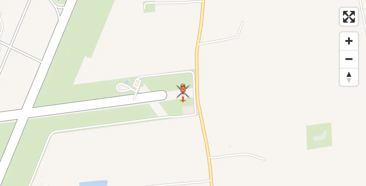 Flight path map showing Coastguard Helicopter route from Humberside Airport to Humberside Airport