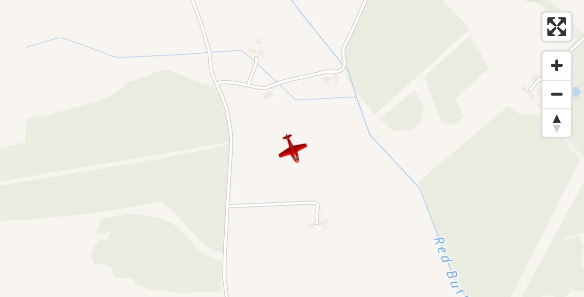 Flight path map showing Air Ambulance Aircraft route from Newmachar to Newmachar