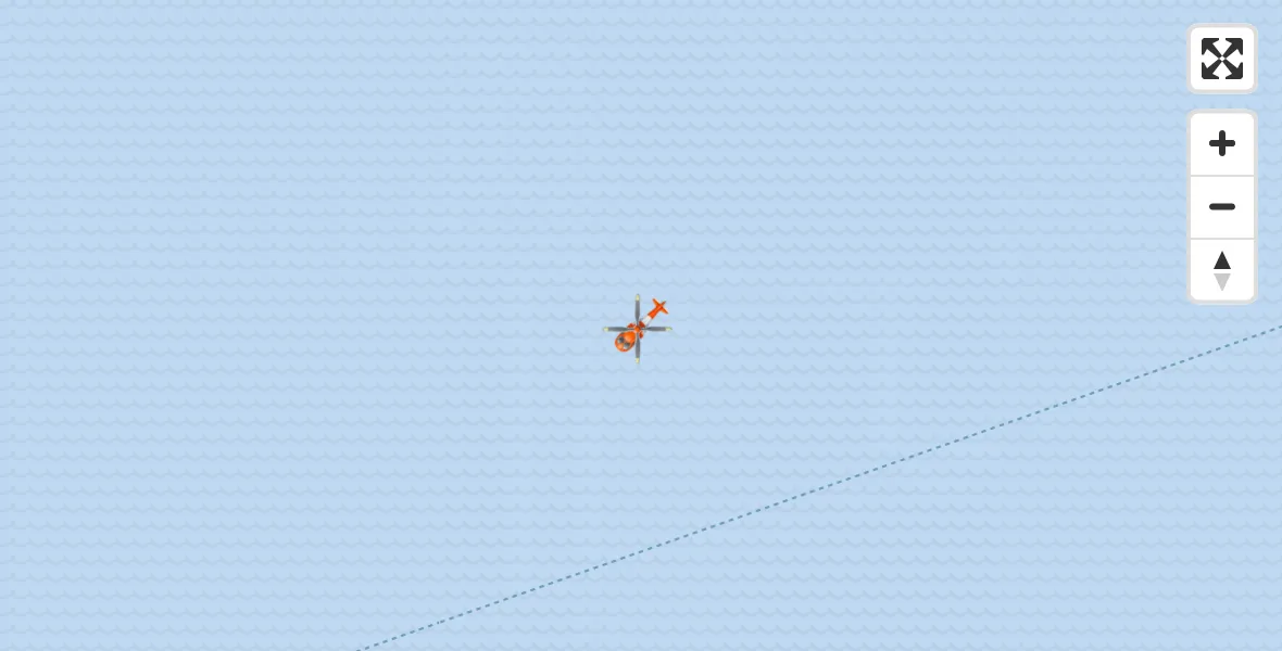 Routekaart van de vlucht: Coastguard Helicopter to North Corriegills