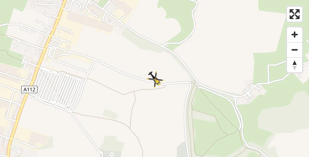 Flight route Police Helicopter Epping Forest - Epping Forest, 16 April 2026, 10:30