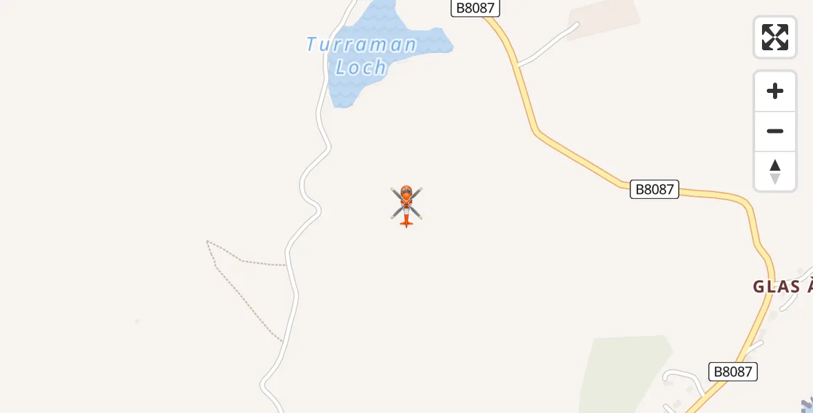 Flight route Coastguard Helicopter Inner Seas - Inner Seas, 16 April 2026, 12:33