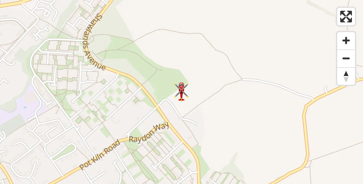 Flight path map showing Air Ambulance Helicopter route from Sudbury to Sudbury