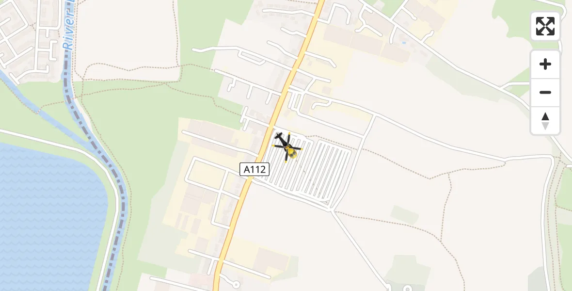 Flight route Police Helicopter Epping Forest - Epping Forest, 18 April 2026, 01:38
